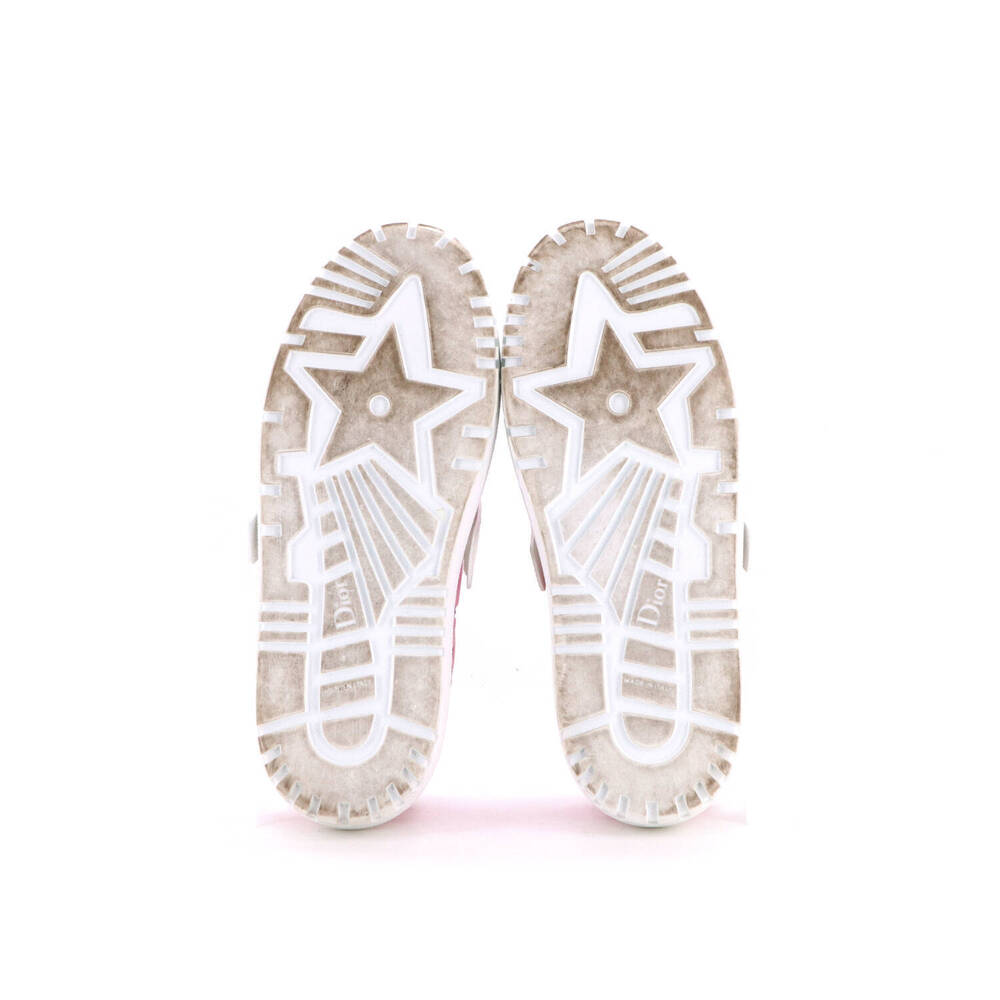 Christian Dior Women's Dior-ID Sneakers Leather with Terry Cloth - Picture 4 of 5